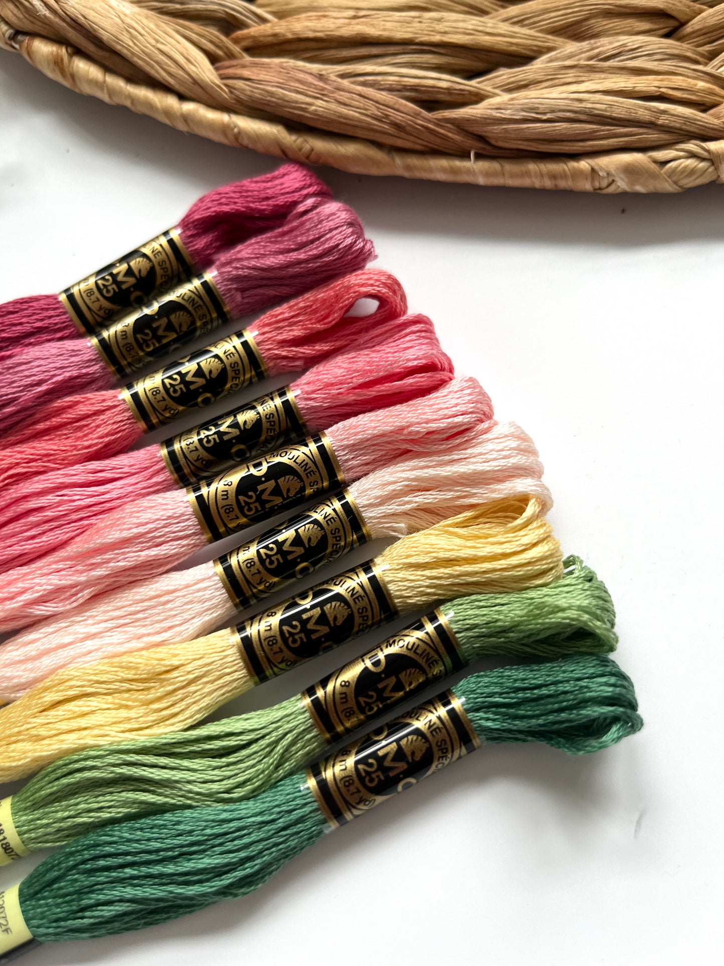 Pink Me! Thread Packs | DMC Thread Pack | Embroidery Floss