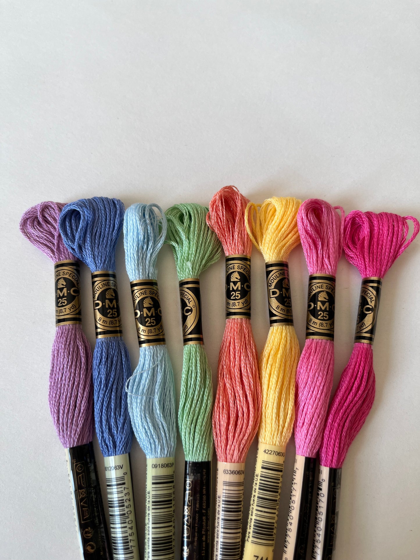 Springy Florals Thread Pack | DMC Thread Pack | Embroidery Floss