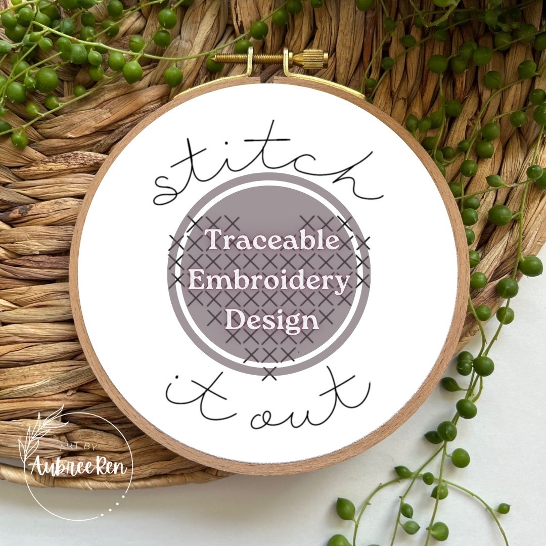 Stitch It Out PDF Design - Design only