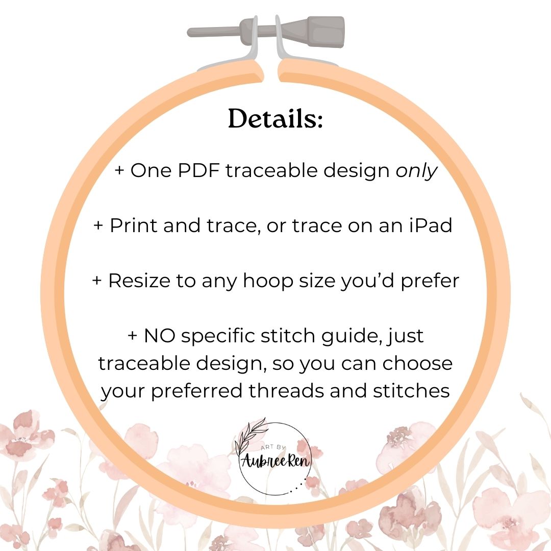 FREE Kindness & Love Embroidery Design