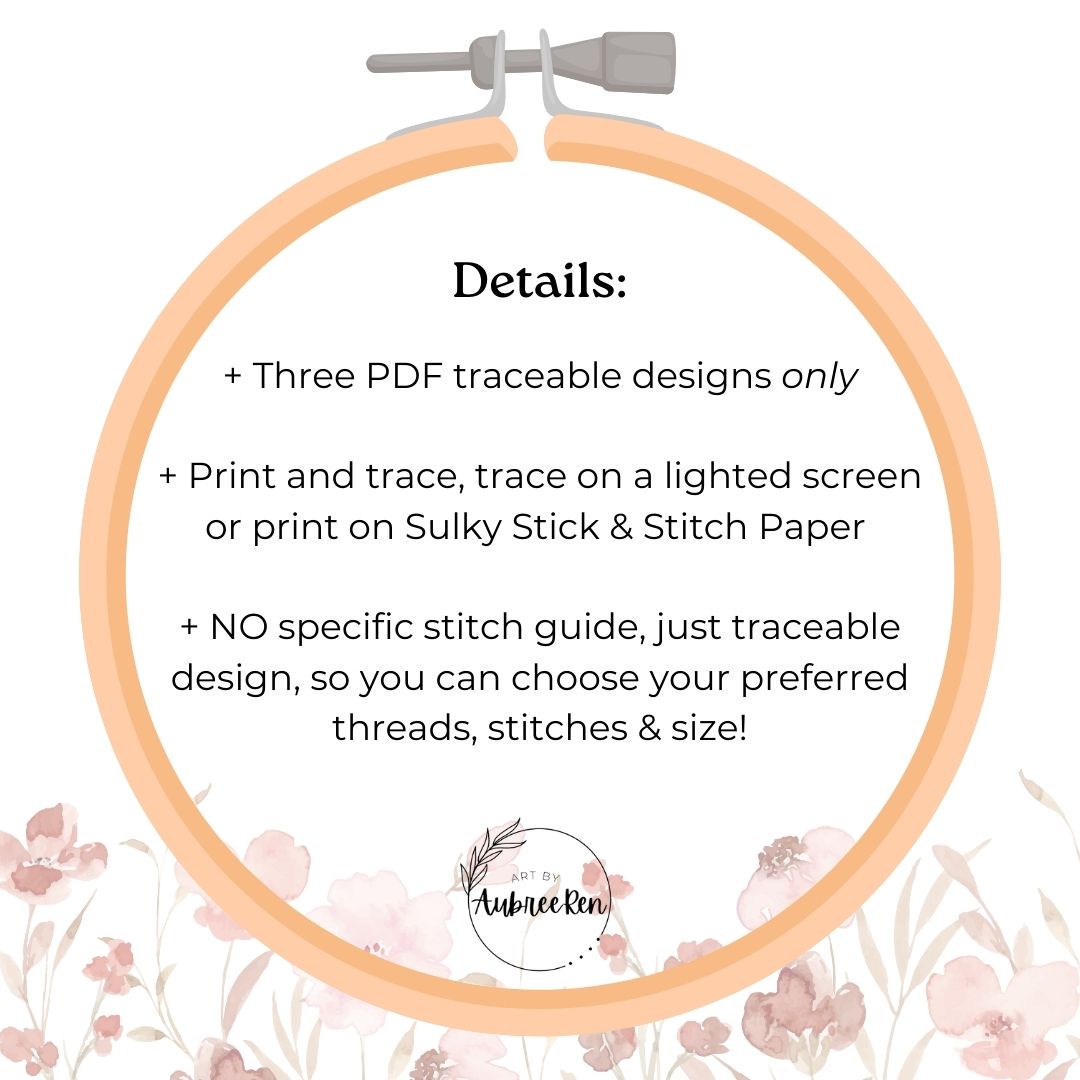 Stitch It Out PDF Design - Design only