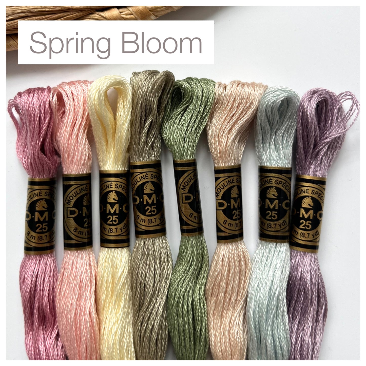 Spring Bloom Thread Packs | DMC Thread Pack | Embroidery Floss