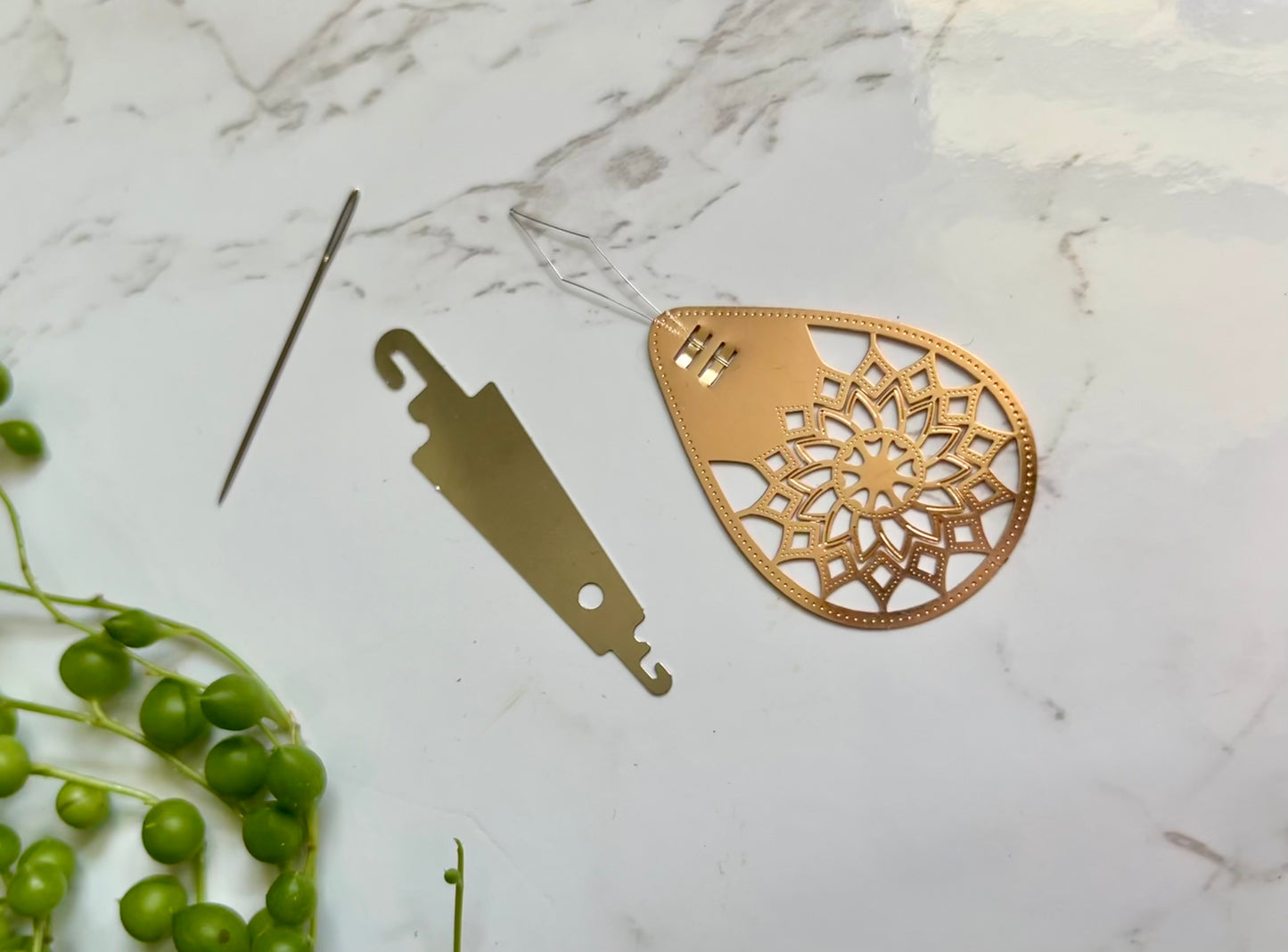 Needle Threader | Rose Gold & Silver Hook Threaders