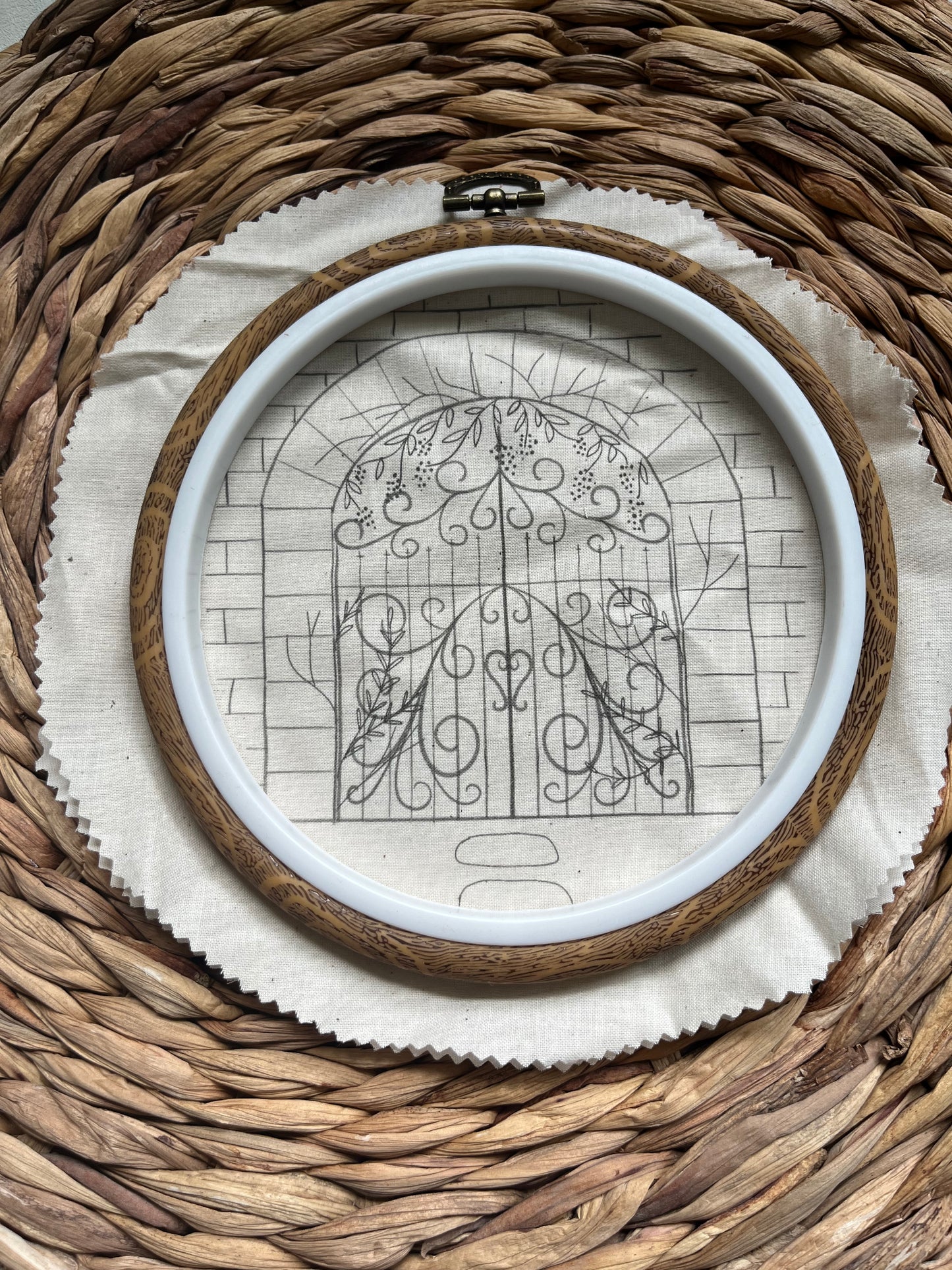 Secret Garden Embroidery Kit | FULL Kit with options | Intermediate