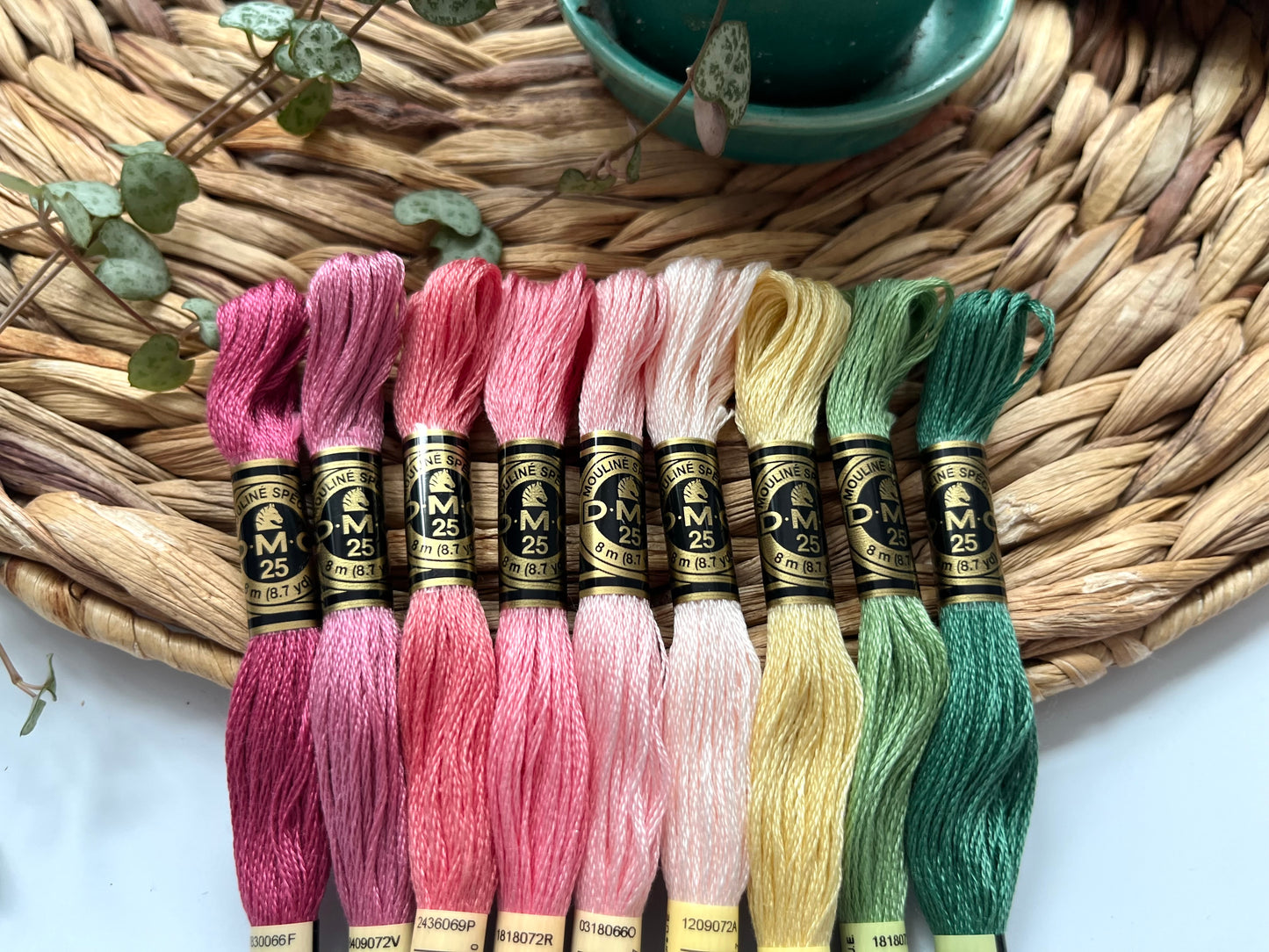 Pink Me! Thread Packs | DMC Thread Pack | Embroidery Floss