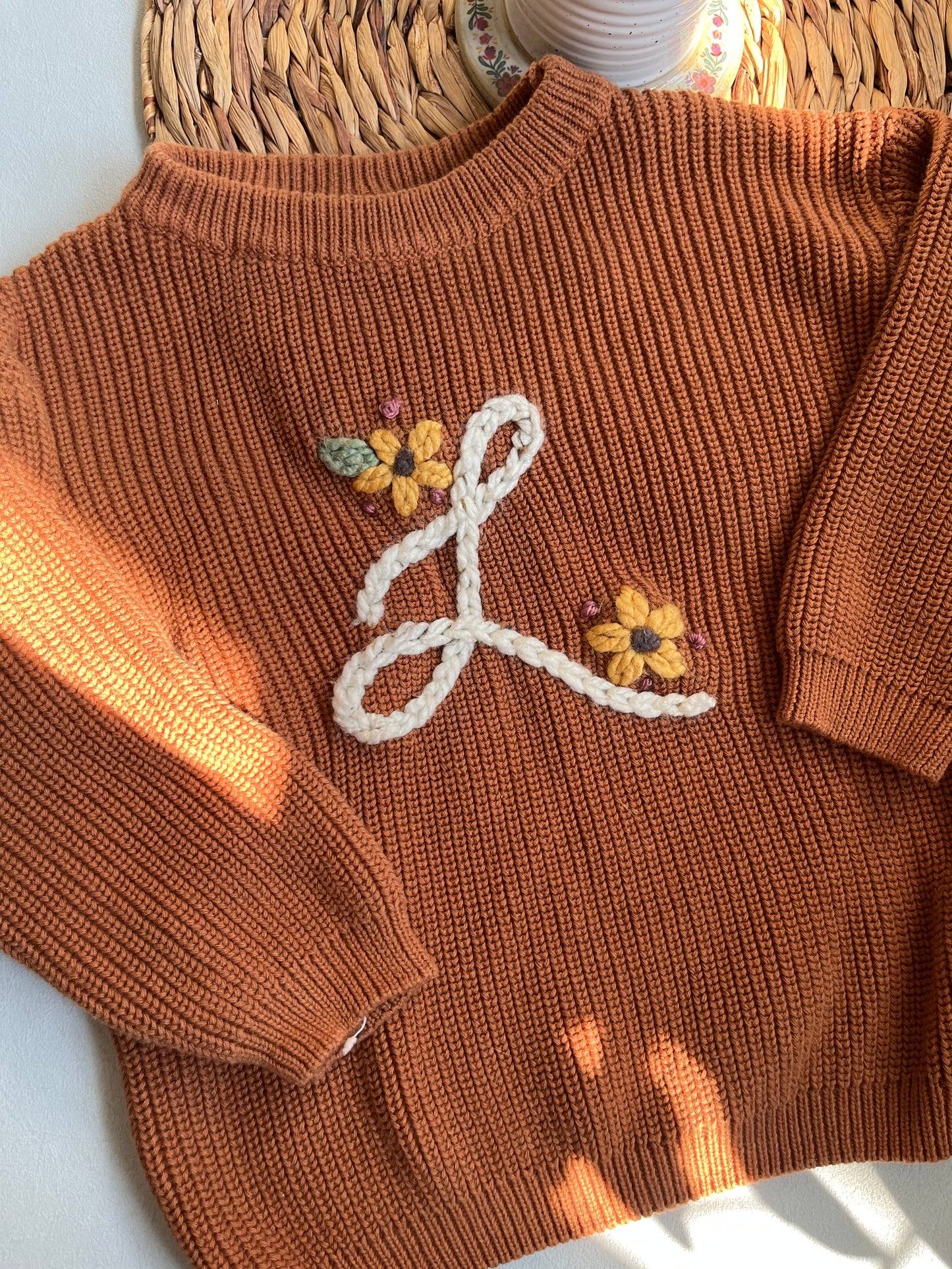 Stick and Stitch | MONOGRAM LETTER | Embroidery Designs | Peel and Stick Patterns