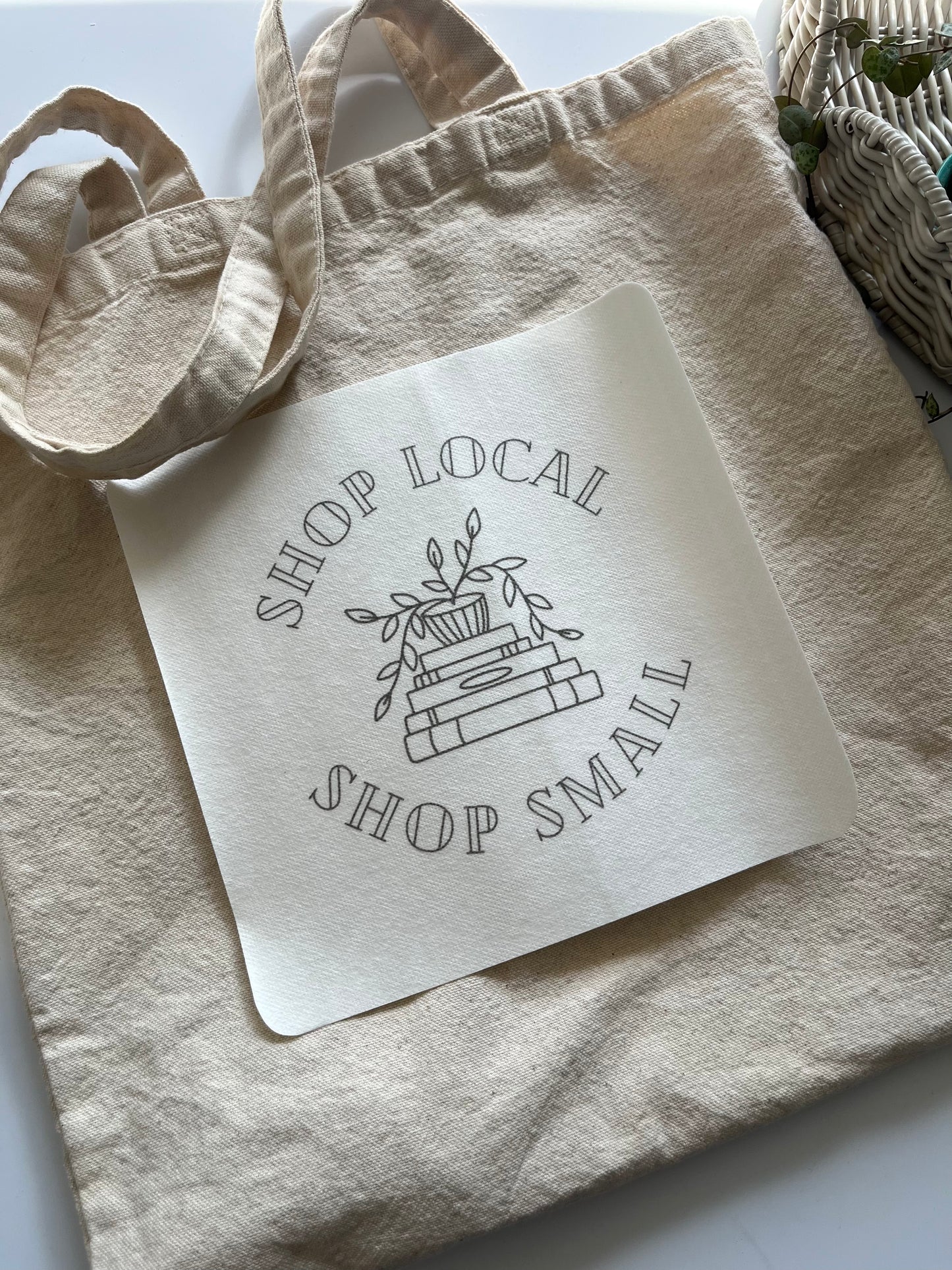 Stitch and Stick Large Design | SHOP LOCAL | Embroidery Patterns | Peel and Stick Pattern