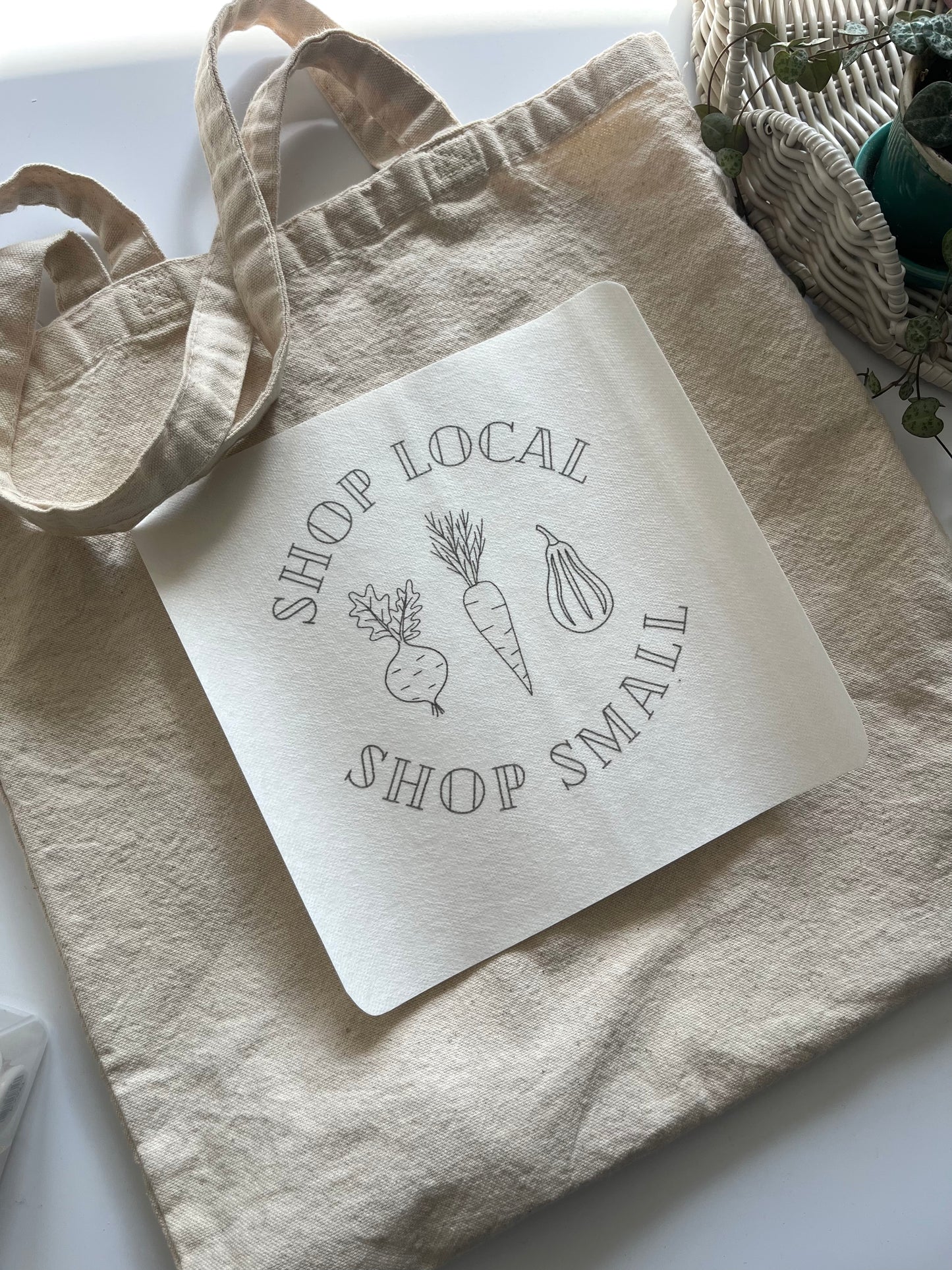Stitch and Stick Large Design | SHOP LOCAL | Embroidery Patterns | Peel and Stick Pattern