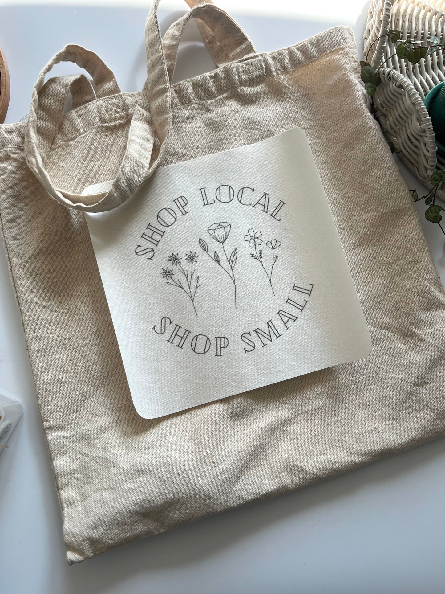 Stitch and Stick Large Design | SHOP LOCAL | Embroidery Patterns | Peel and Stick Pattern