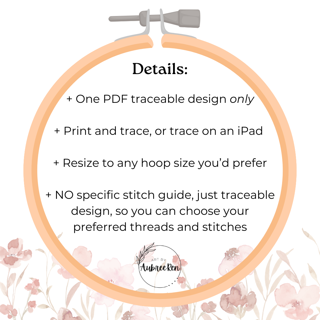 Floral PDF Design - Design only