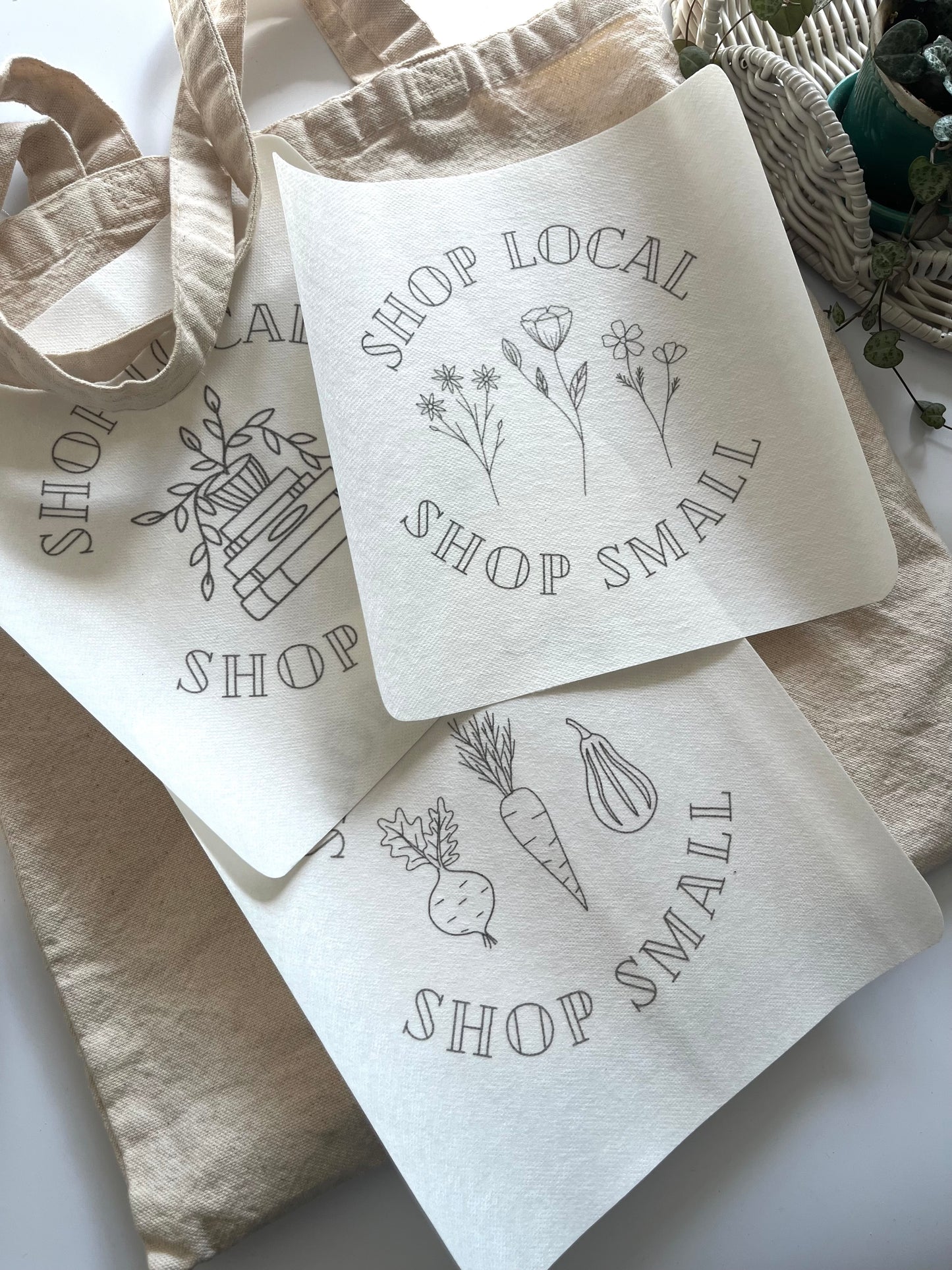 Tote Bag Kit | Shop Local DIY Bag