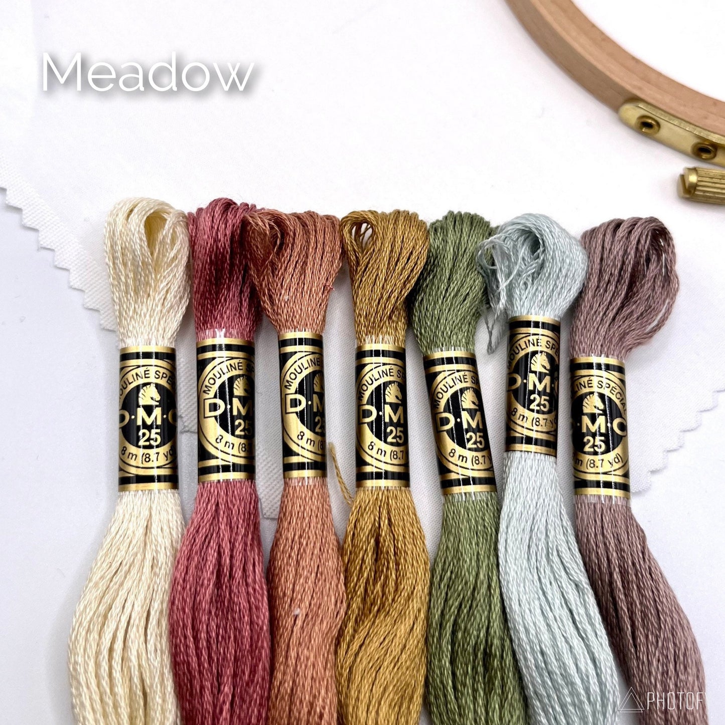 Meadow Thread Pack | DMC Thread Pack | Embroidery Floss