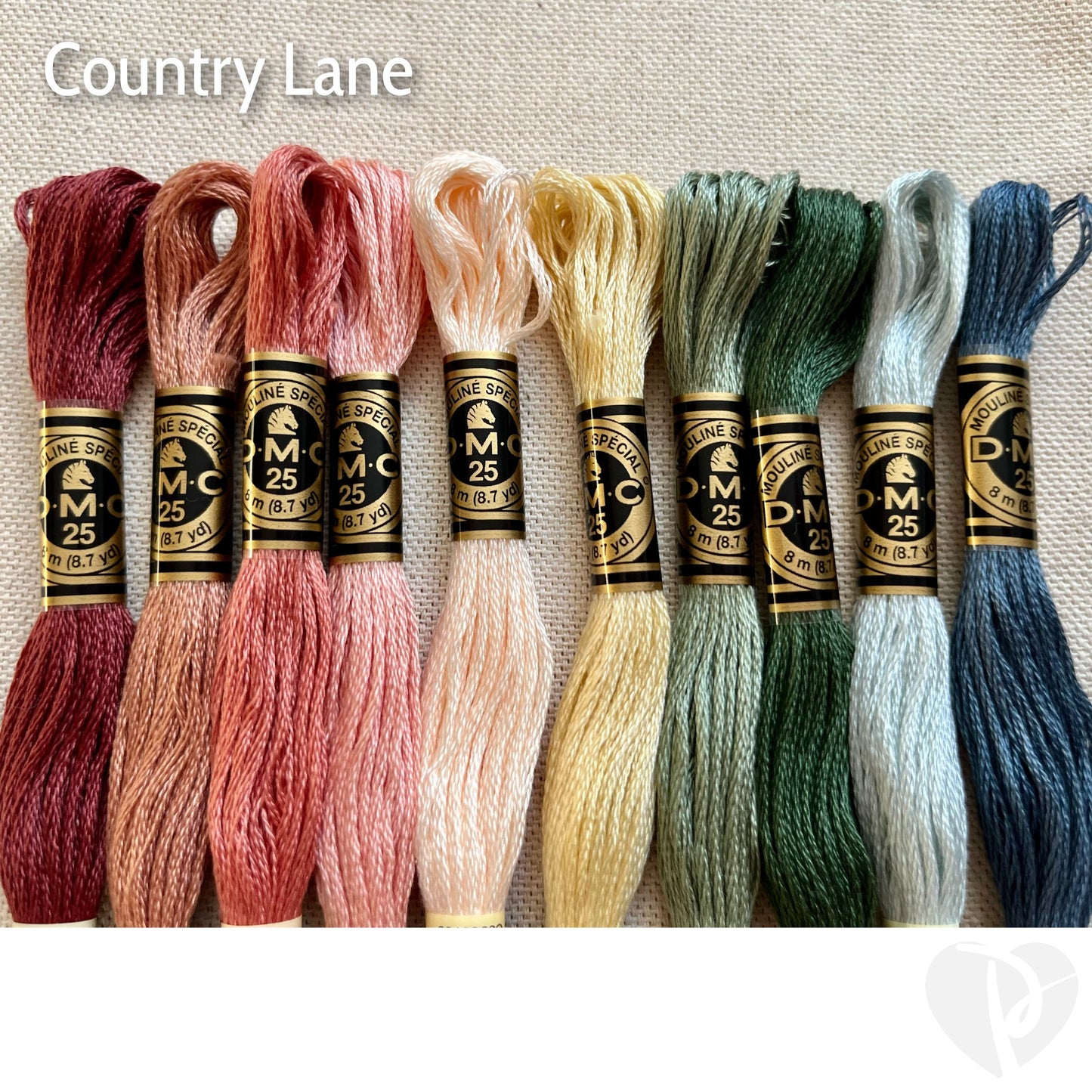 Country Lane Thread Packs | DMC Thread Pack | Embroidery Floss