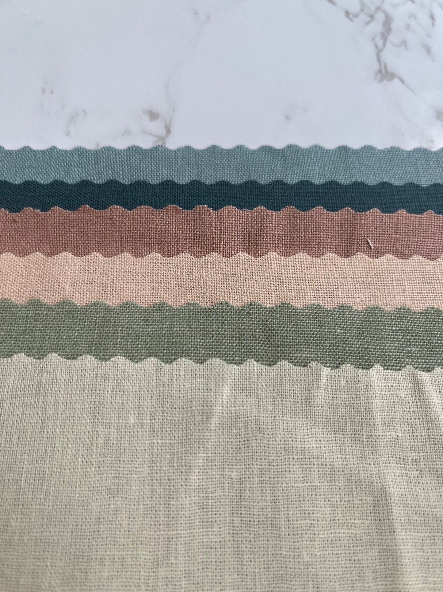 Cotton Fabric Squares | Precut Fabric | Essex Linen | Rainy Day