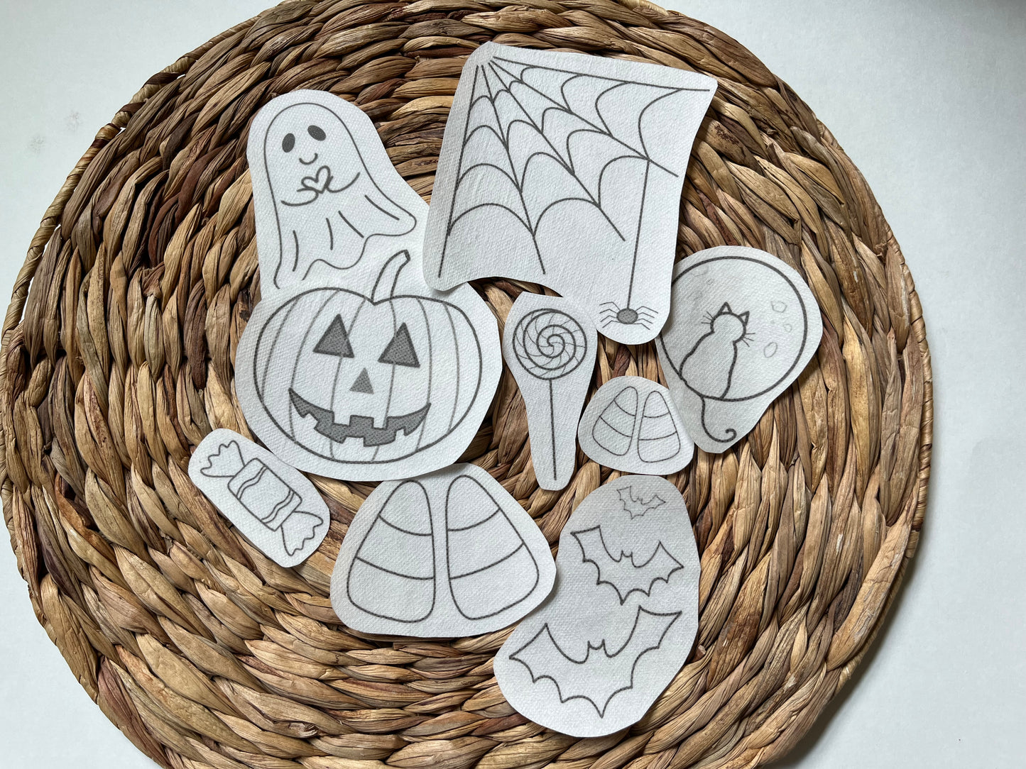 Stick and Stitch Embroidery | HALLOWEEN | Stick & Stitch Patterns | Pattern Peel and Stick | Embroidery Designs