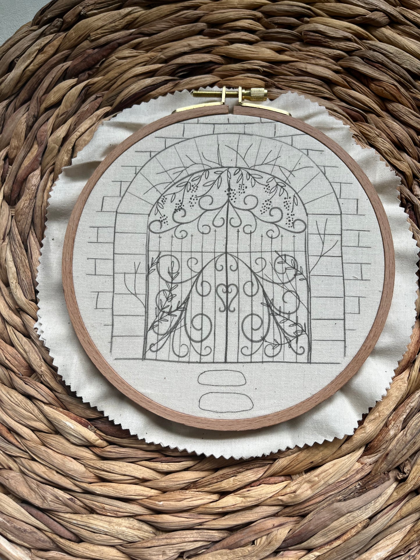 Secret Garden Embroidery Kit | FULL Kit with options | Intermediate