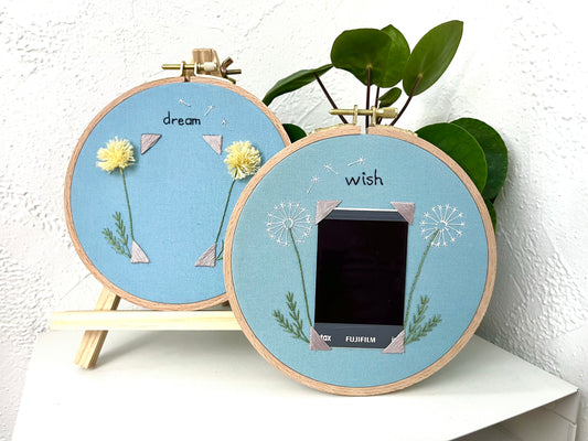 Dandelion Duo Instax Frames | PDF Pattern Download