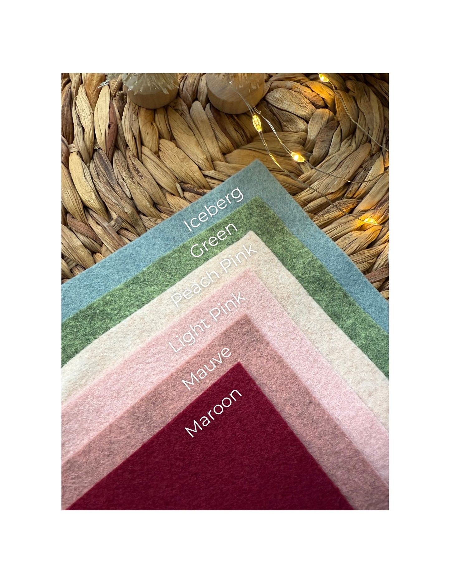 Felt Mitten Ornament | Giftcard Holder | Embroidered Ornament