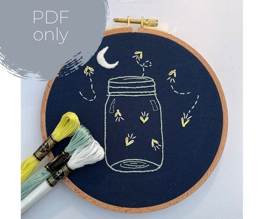 PDF Firefly Pattern Download | Embroidery Pattern