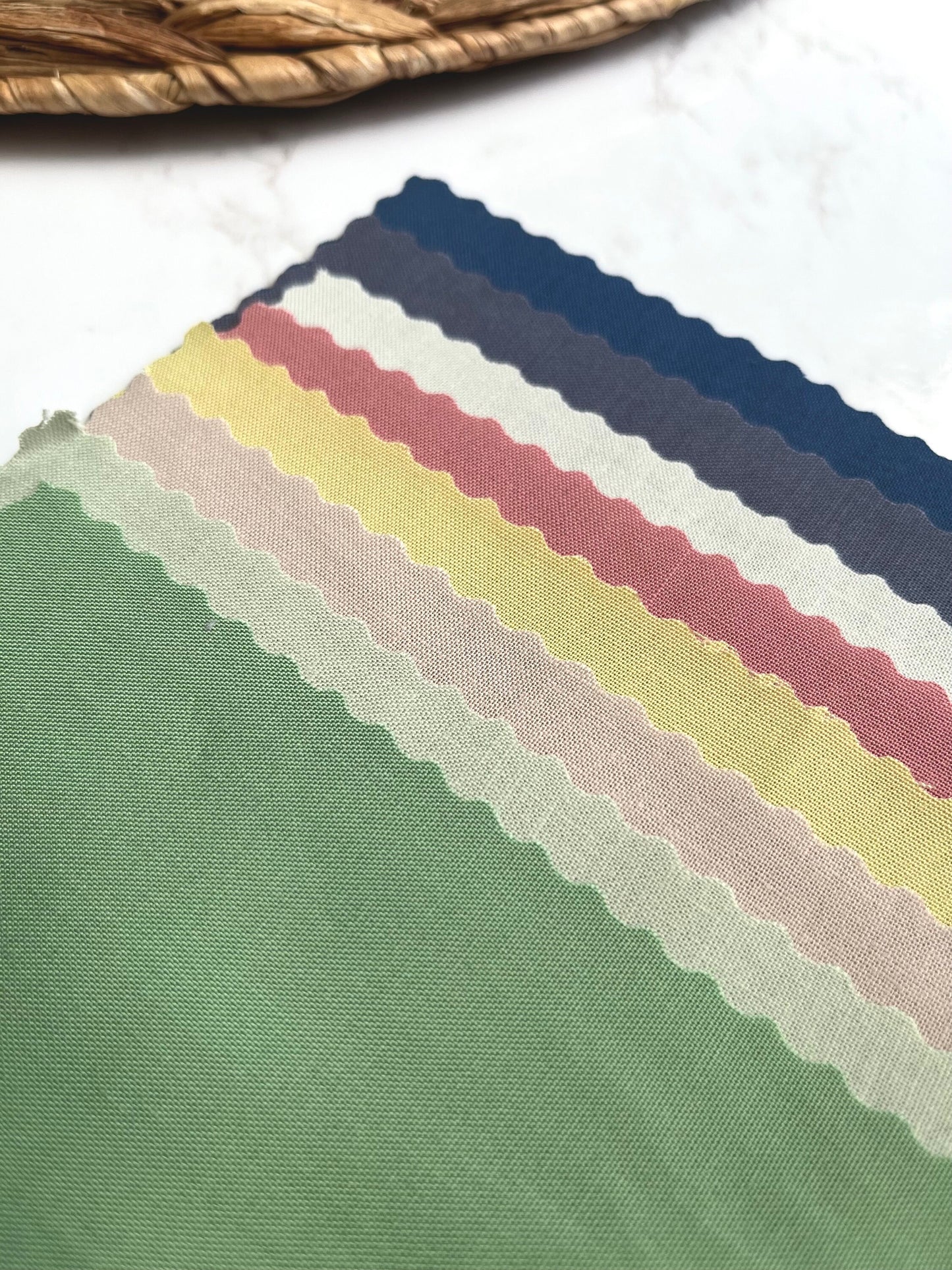 Cotton Fabric Squares | Vintage Pack | Precut Fabric | Kona Cotton