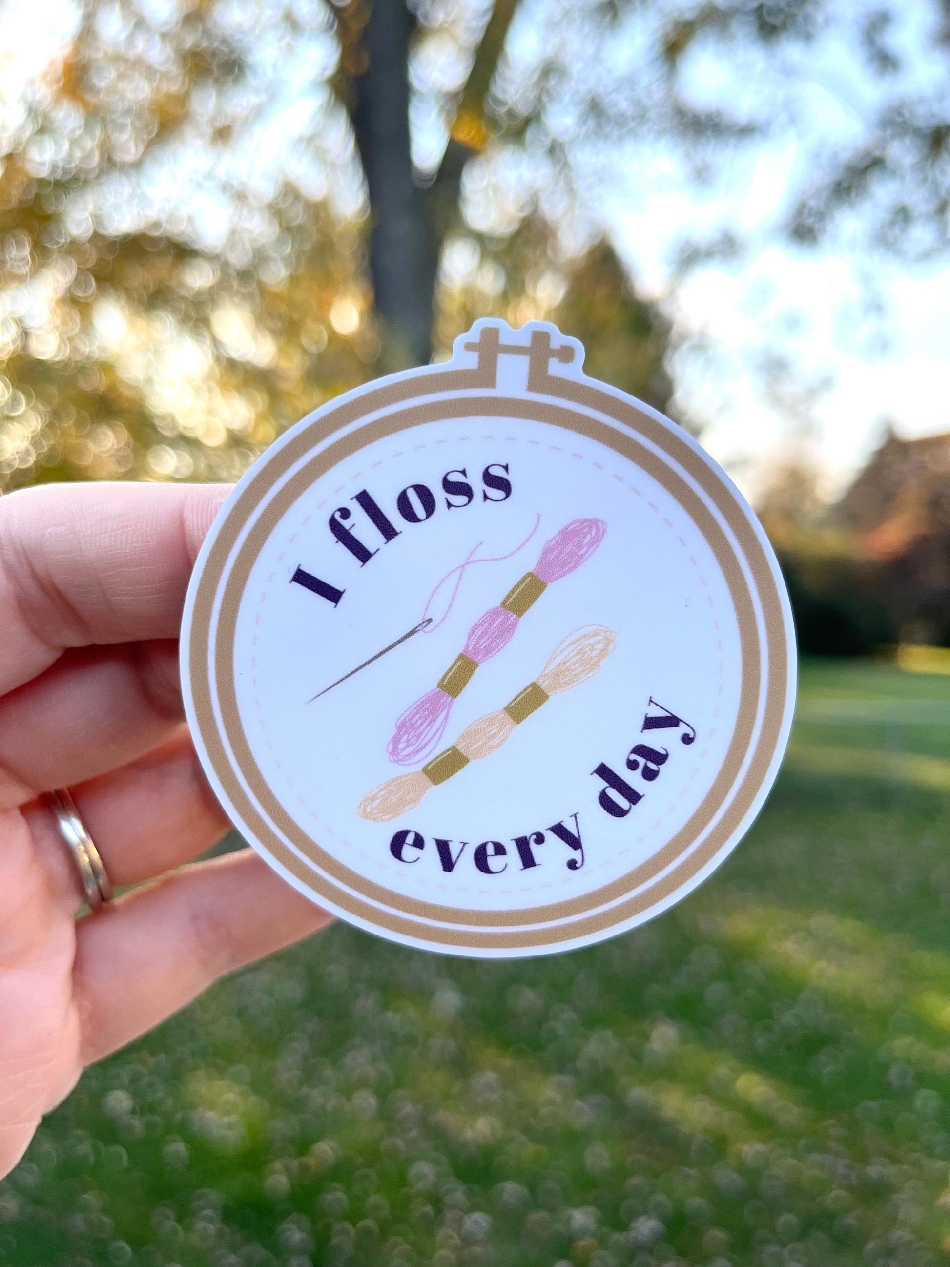Embroidery Sticker | Sewing Sticker | Waterproof Sticker – Art by AubreeRen