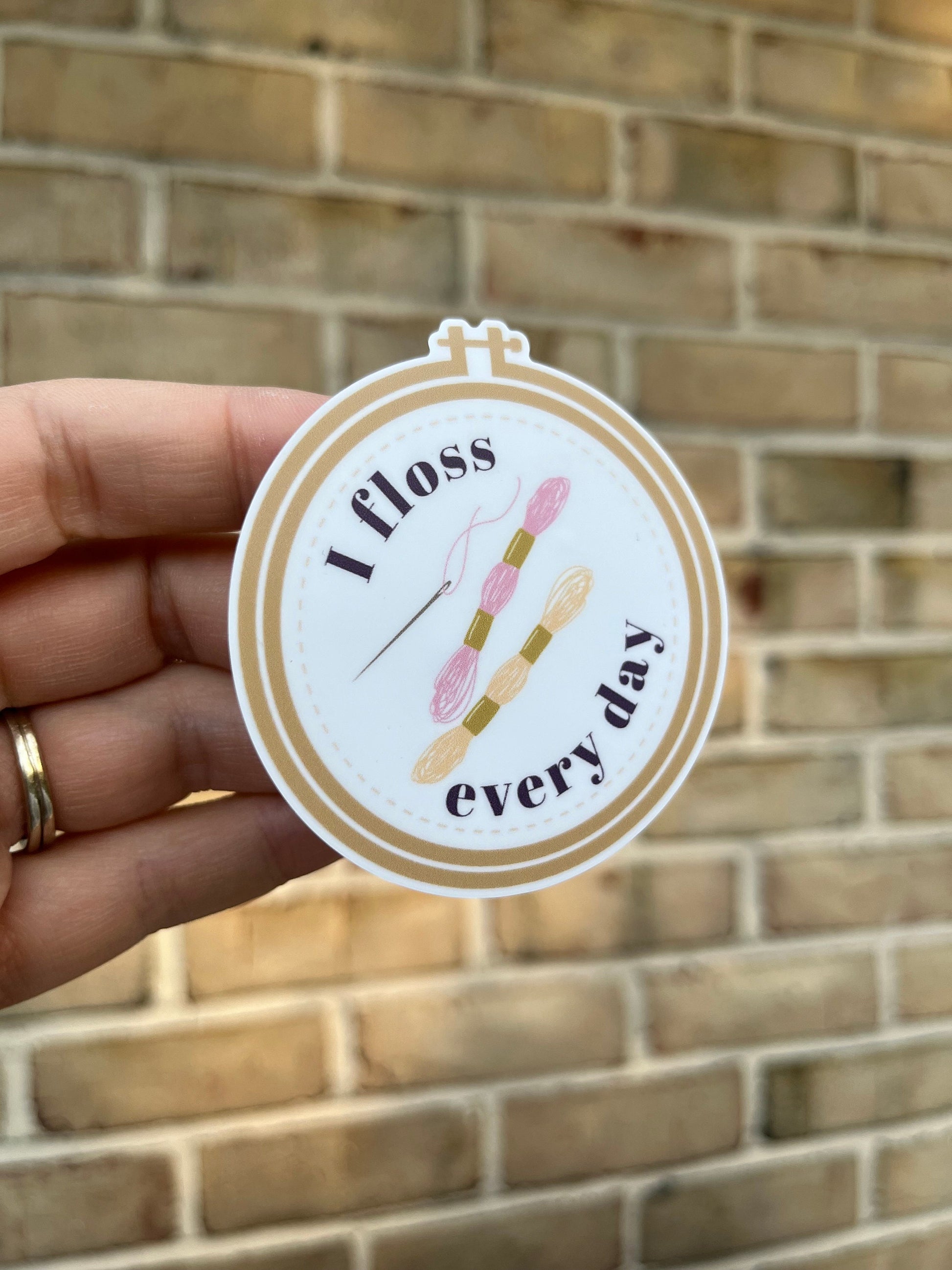 Embroidery Sticker | Sewing Sticker | Waterproof Sticker – Art by AubreeRen