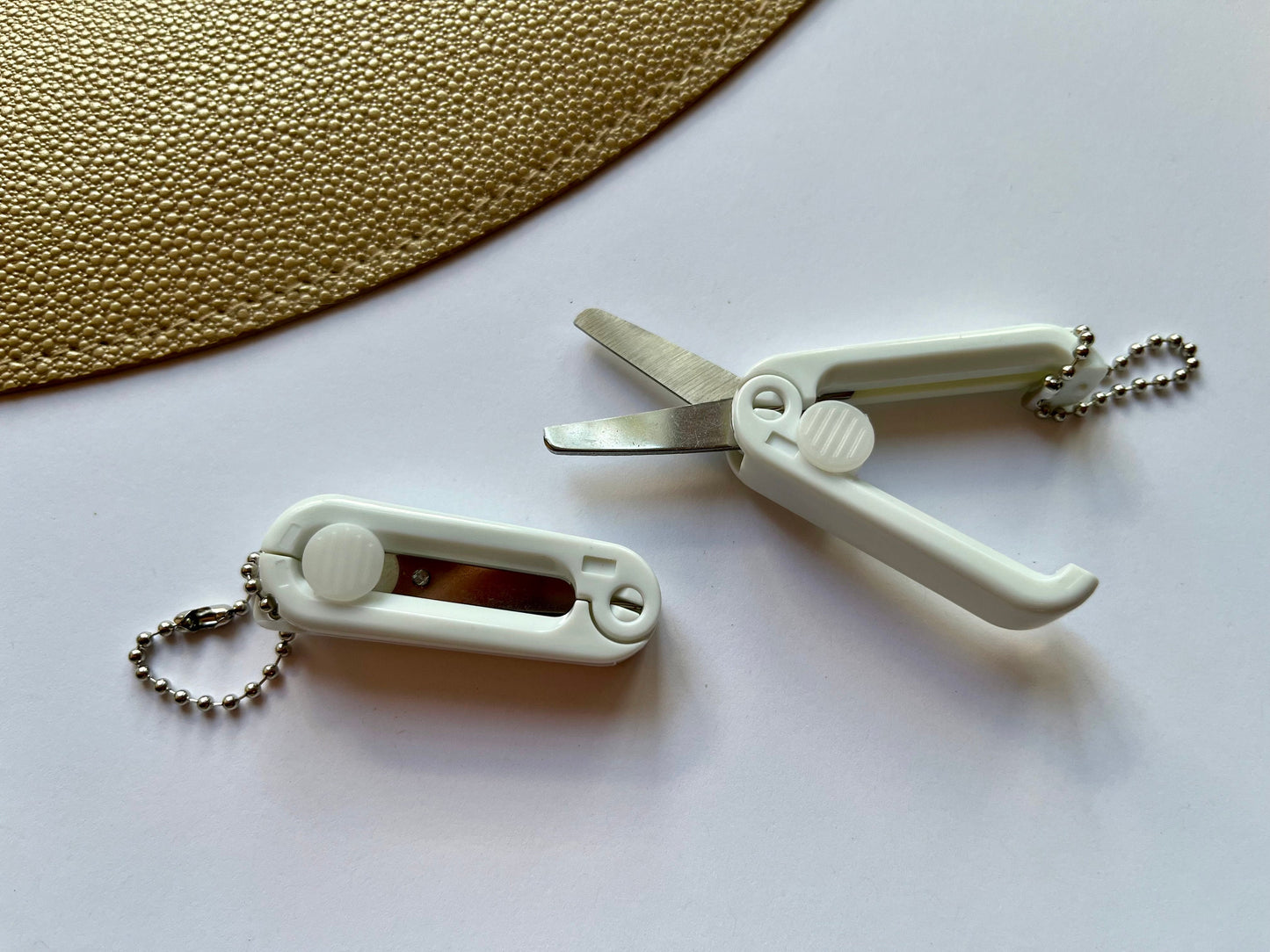 Mini Folding Scissors | Travel Scissors | Keychain Scissors